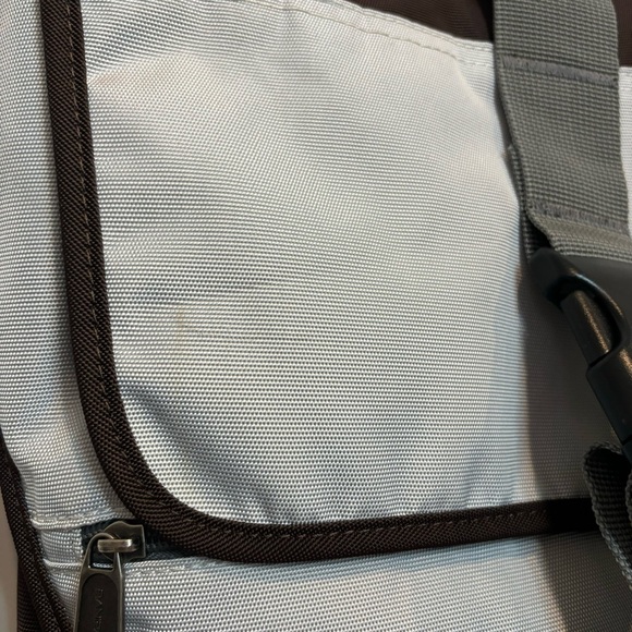 Ranipak Utility Laptop Backpack Flap Top Commute Travel Student Plum Gray - Picture 5 of 11